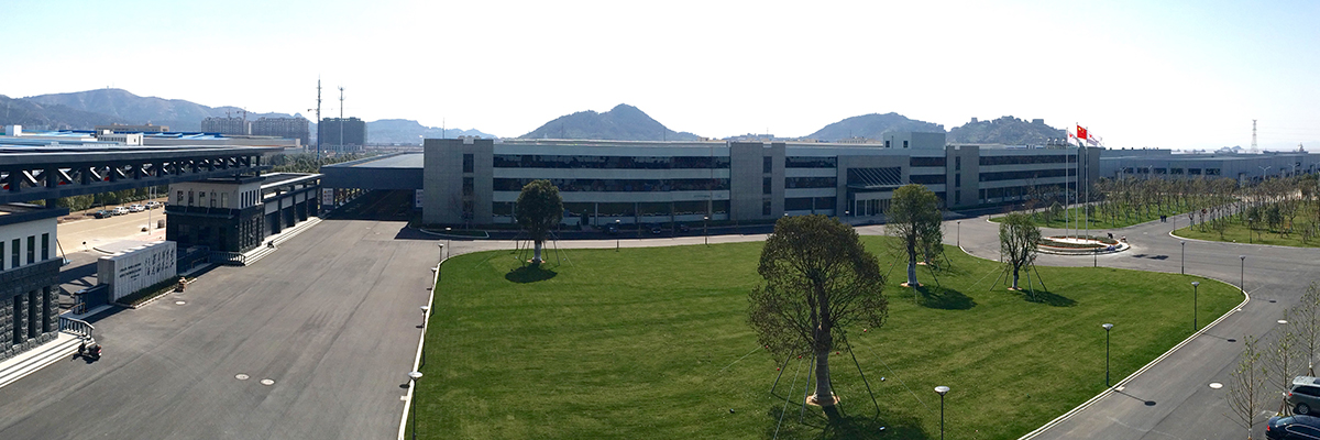 Company campus panorama